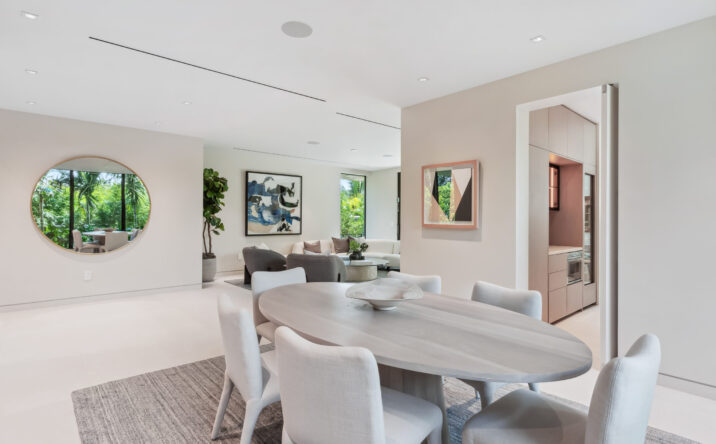 San Marino Interior Dining Area